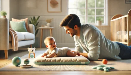 Die Bauchlage des Babys: Ab wann und warum sie wichtig ist und wie du sie richtig einsetzt