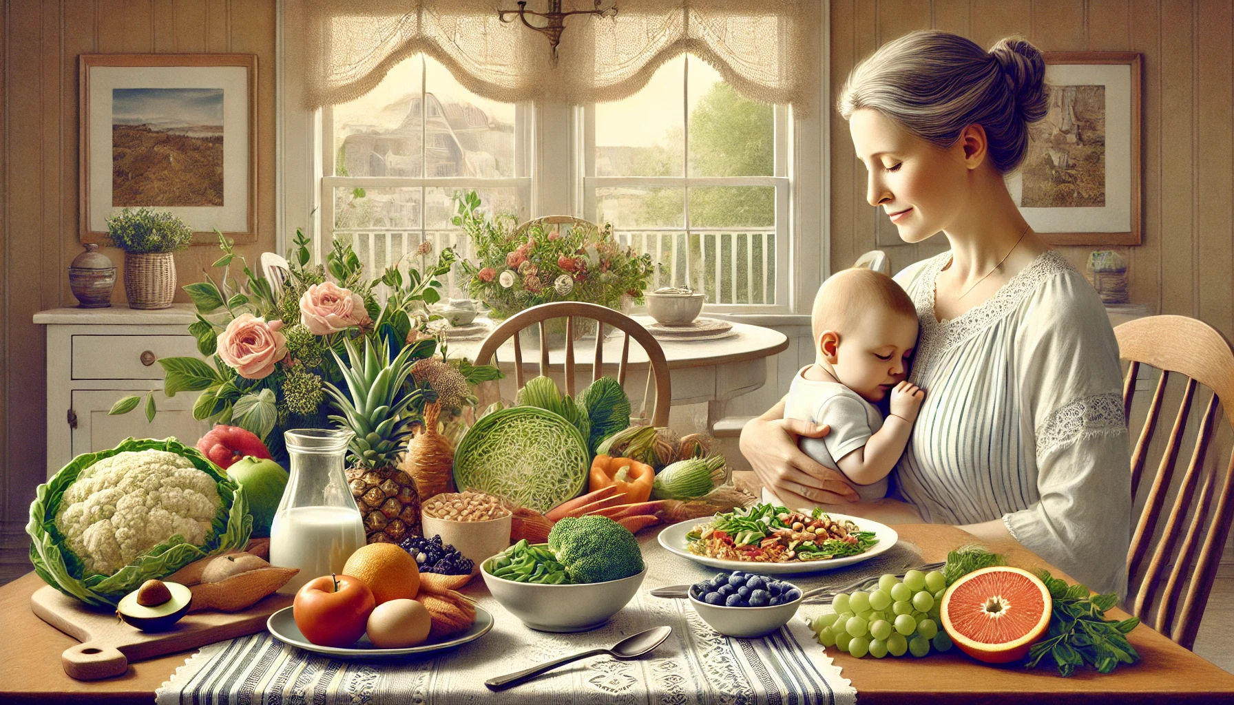 Essen für Zwei: Wie die Ernährung der Mutter die Milchqualität beeinflusst